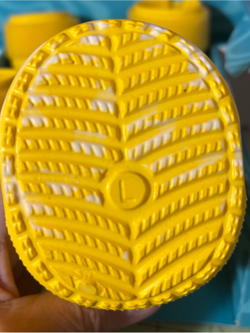 Crocs™ Shoes For Dogs by BARK large yellow NIB
